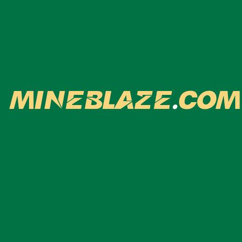 Logo da MINEBLAZE